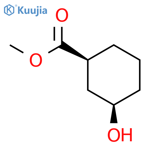 methyl (1S,3R)-3-hydroxycyclohexane-1-carboxylate structure