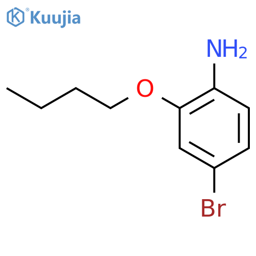 4-Bromo-2-butoxyaniline structure