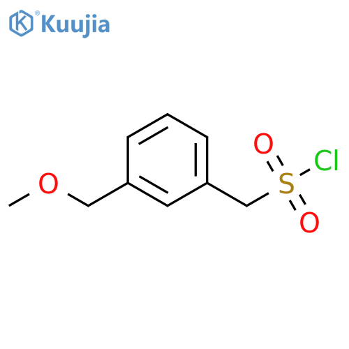 3-(methoxymethyl)phenylmethanesulfonyl chloride structure