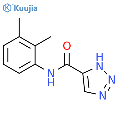 N-(2,3-dimethylphenyl)-1H-1,2,3-triazole-5-carboxamide structure