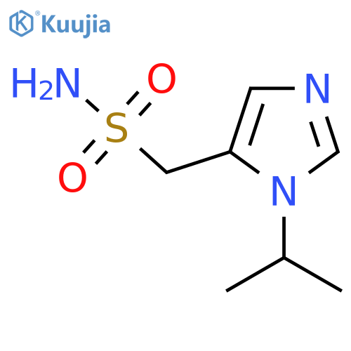 1-(propan-2-yl)-1H-imidazol-5-ylmethanesulfonamide structure