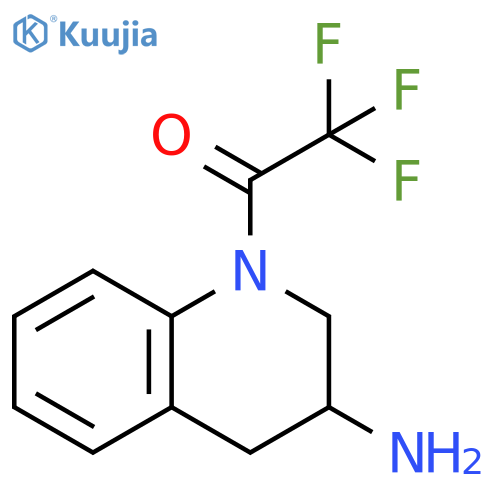 1-(3-amino-1,2,3,4-tetrahydroquinolin-1-yl)-2,2,2-trifluoroethan-1-one structure