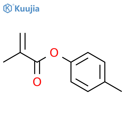 2-Propenoic acid,2-methyl-, 4-methylphenyl ester structure