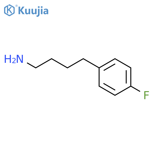 4-Fluoro-benzenebutanamine structure