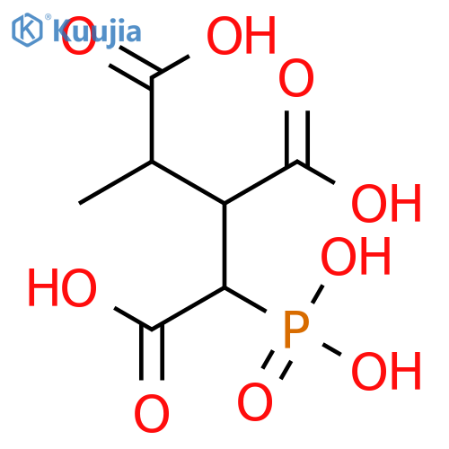1,2,3-Butanetricarboxylic acid, 1-phosphono- structure
