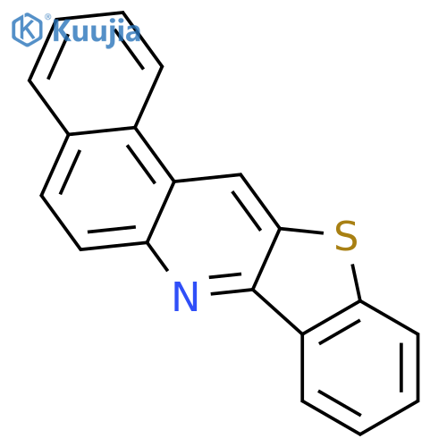 Benzo[f][1]benzothieno[3,2-b]quinoline(7CI,8CI,9CI) structure