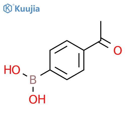 p-Acetylphenylboronic Acid structure