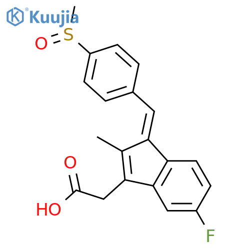 (S)-Sulindac structure