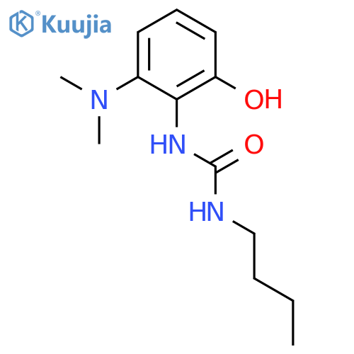Urea, N-butyl-N'-[2-(dimethylamino)-6-hydroxyphenyl]- structure
