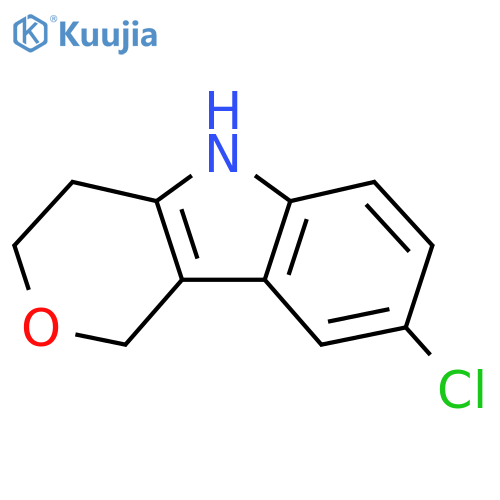 8-Chloro-1h,3h,4h,5h-pyrano[4,3-b]indole structure