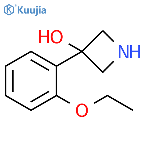 3-(2-ethoxyphenyl)azetidin-3-ol structure