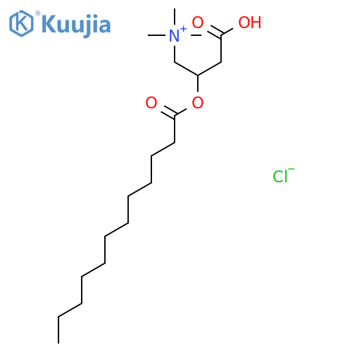 DL-Lauroylcarnitine Chloride structure