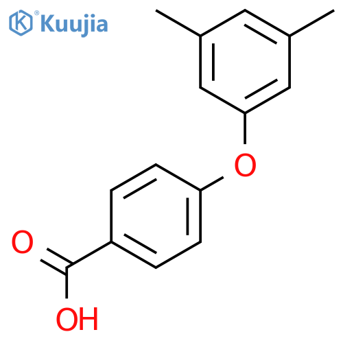 4-(2,4-Dimethylphenoxy)benzoic acid structure
