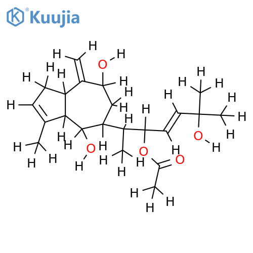 12-Ac(1alpha,5beta,6beta,9alpha,12xi)-3,10,13-Prenylguaiatriene-6,9,12,15-tetrol structure
