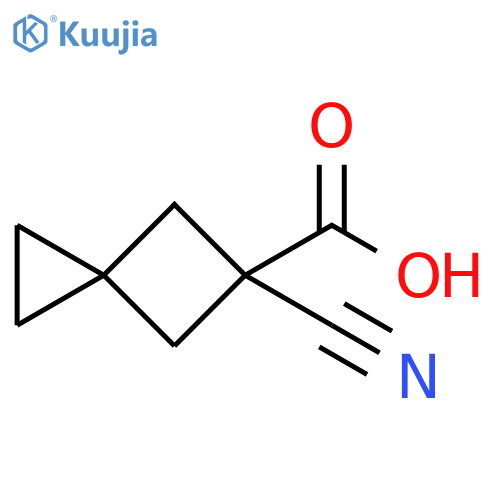 5-cyanospiro2.3hexane-5-carboxylic acid structure