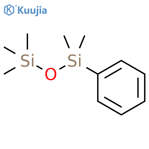 1,1,1,3,3-Pentamethyl-3-phenyldisiloxane structure