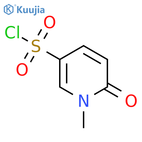 1-Methyl-6-oxo-1,6-dihydropyridine-3-sulfonyl chloride structure