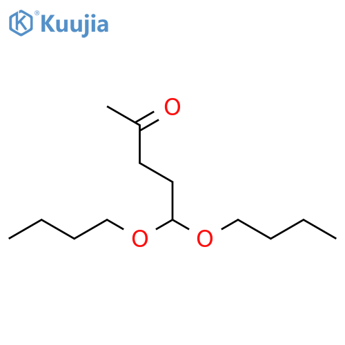 2-Pentanone, 5,5-dibutoxy- structure