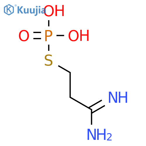 Propanimidamide,3-(phosphonothio)- (9CI) structure
