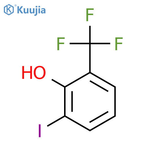 2-Iodo-6-(trifluoromethyl)phenol structure