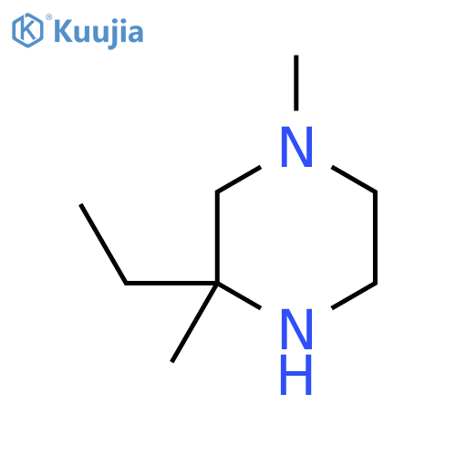 3-Ethyl-1,3-dimethylpiperazine structure