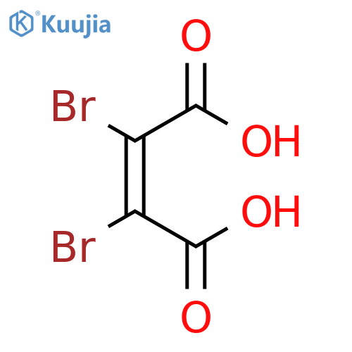 2-Butenedioic acid,2,3-dibromo- structure