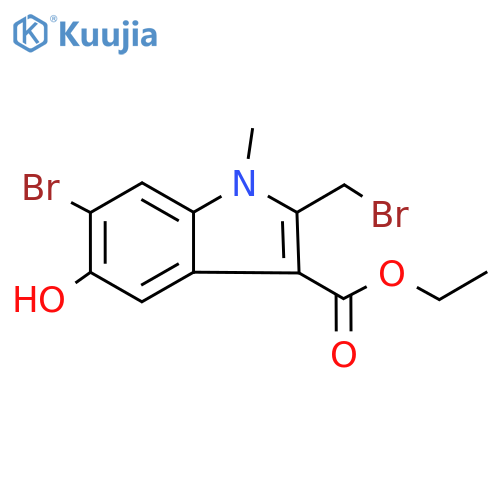4-(Dedimethylamino)methyl-2-Bromomethyl-Arbidol structure