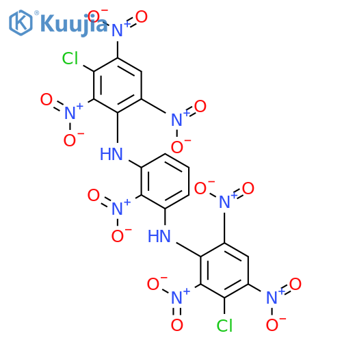 1,3-Benzenediamine, N,N'-bis(3-chloro-2,4,6-trinitrophenyl)-2-nitro- structure