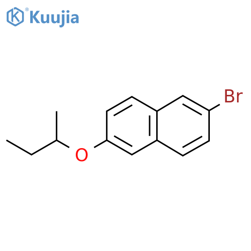 2-Bromo-6-butan-2-yloxynaphthalene structure