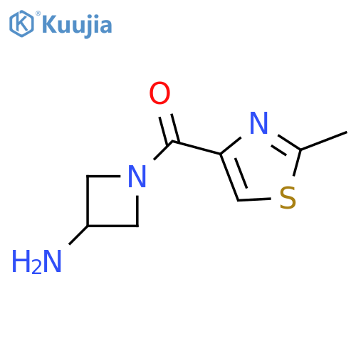 (3-aminoazetidin-1-yl)(2-methylthiazol-4-yl)methanone structure