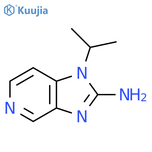 1H-Imidazo[4,5-c]pyridin-2-amine, 1-(1-methylethyl)- structure