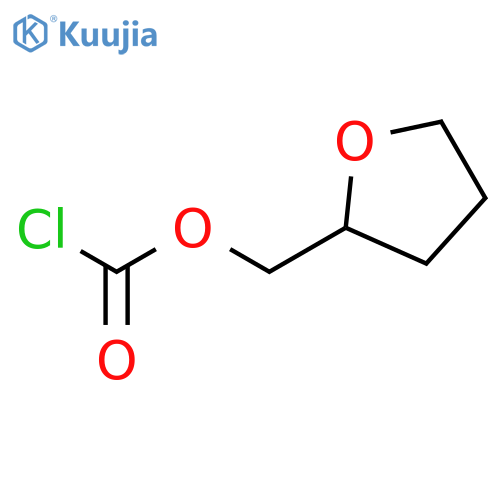 Carbonochloridic acid, (tetrahydro-2-furanyl)methyl ester, (±)- structure