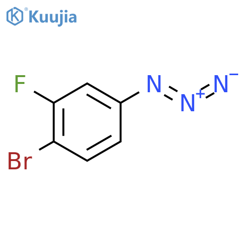 4-Azido-1-bromo-2-fluorobenzene structure