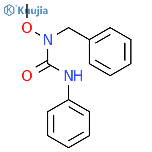 Urea,N-methoxy-N'-phenyl-N-(phenylmethyl)- structure