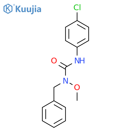 Urea,N'-(4-chlorophenyl)-N-methoxy-N-(phenylmethyl)- structure
