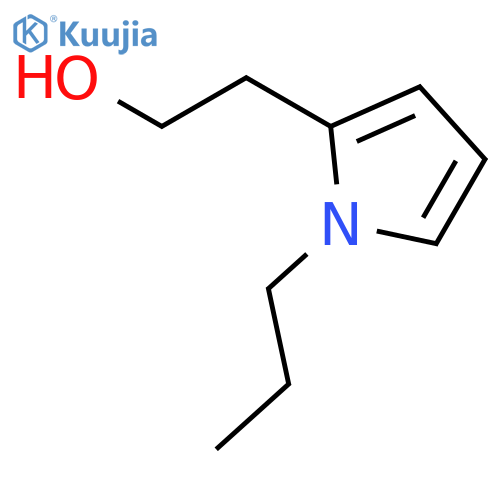 1H-Pyrrole-2-ethanol, 1-propyl- structure