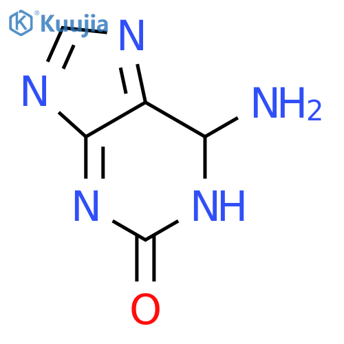 6-Amino-3,9-dihydro-2H-purin-2-one structure