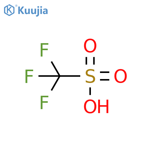 Trifluoromethanesulfonic acid structure