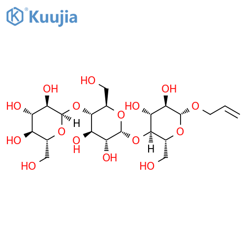 2-Propen-1-yl O-α-D-Glucopyranosyl-(1→4)-O-α-D-glucopyranosyl-(1→4)-β-D-glucopyranoside structure