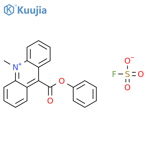 10-METHYL-9-(PHENOXYCARBONYL)ACRIDINIUM FLUOROSULFONATE structure
