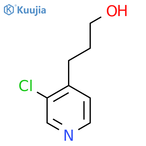 3-(3-Chloropyridin-4-yl)propan-1-ol structure