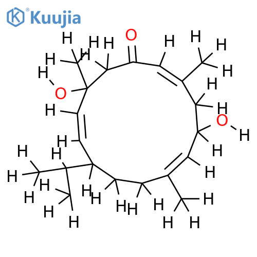 (10-Ketone-1S,2E,4S,6R,7E,10S,11E)-2,7,11-cembratriene-4,6,10-triol structure