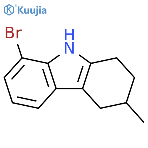 8-Bromo-3-methyl-2,3,4,9-tetrahydro-1h-carbazole structure