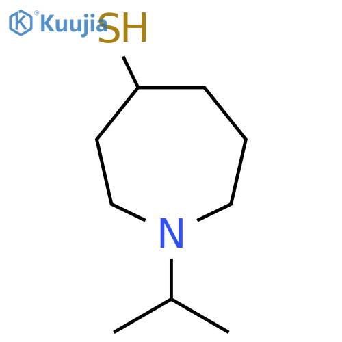 1-(Propan-2-yl)azepane-4-thiol structure