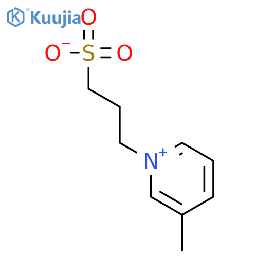 Pyridinium, 3-methyl-1-(3-sulfopropyl)-, inner salt structure