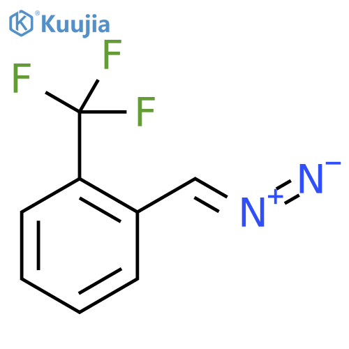 Benzene, 1-(diazomethyl)-2-(trifluoromethyl)- structure