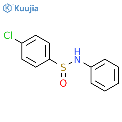 Benzenesulfinamide, 4-chloro-N-phenyl- structure