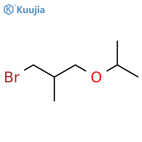 Propane, 1-bromo-2-[(1-methylethoxy)methyl]- structure