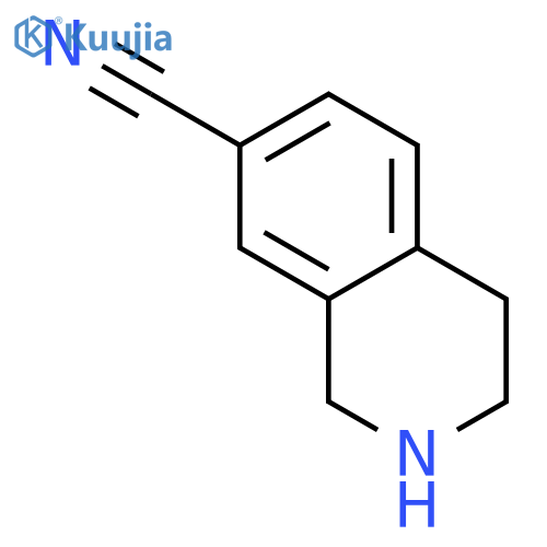 1,2,3,4-tetrahydroisoquinoline-7-carbonitrile structure