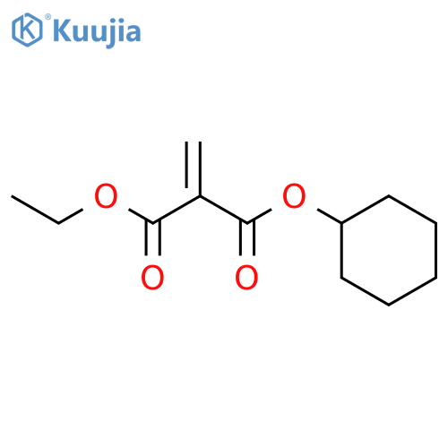 cyclohexyl ethyl methylidenepropanedioate structure